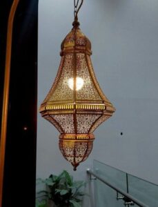 brass Moroccan lantern