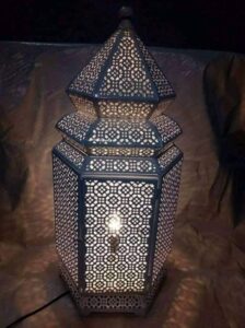 powder coating lantern handcrafted in Uttar Pradesh for export