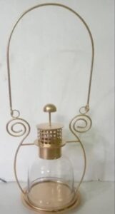 Decorative glass lantern for home and festive decor from UP handicrafts