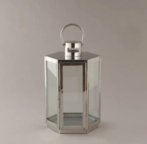 stainless steel home decor lantern