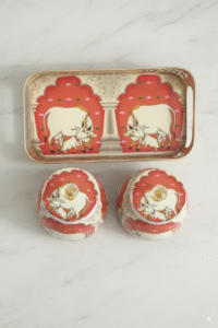 yellow pichwai tray diwali.jpg