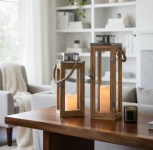 Bohemian style decorative lantern for home and garden lighting